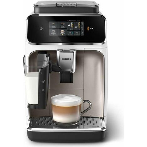 Philips EP2333 40 Máquina de café blanca y negra