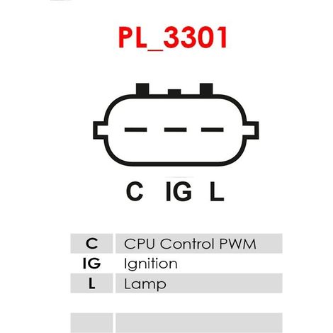 Régulateur d'alternateur AS-PL ARE6060 27700-97204 27700-B1010 32500-58J10
