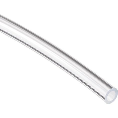 3 mm x 5 mm 3 ft transparent vinyl tube x 1 x flexible plastic hose for industrial agricultural engineering, [PVC] (1/4)