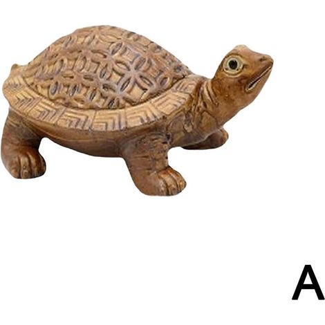 Cache-boulons de WC en céramique, motif tortue/poisson (1/5)
