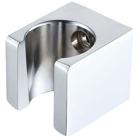 Support Douche Tout en Laiton Support Douchette Mural Support Pommeau de Douche pour Baguette de Pulvérisateur à Main Pour Salle de Bain Chrome, C107-CH (1/4)
