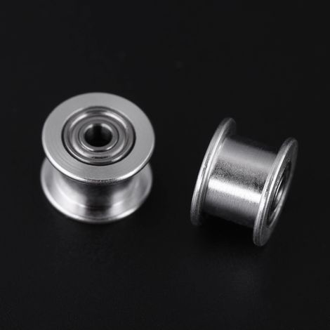 5 pièces poulie crantée 2GT en aluminium, accessoire imprimante 3D, courroie 6 mm, 16 dents, alésage 3 mm, roue dentée (1/5)