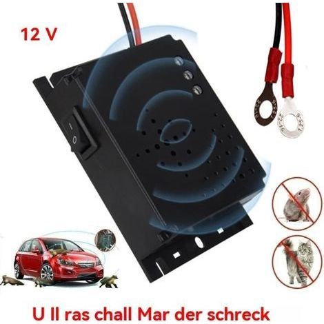 Ultraschall-Auto-Mäuseabwehr mit intelligentem Sensor und Schutzschaltung