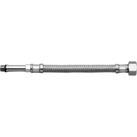 Flessibile in acciaio inox per monoforo attacco lungo dn10 m.10 f.3/8 m.10x1 cm 35