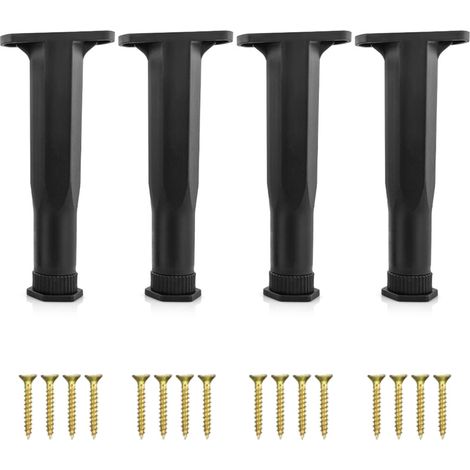 Pieds de Support de lit à forte charge, 4 pièces,-21cm à 38cm (1/2)