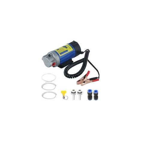 Pompe vidange Huile Moteur, Pompe à Huile Diesel 12V 100W Pompe Electrique Vidange Huile Moteur, Pompe de Transfert Pompe extracteur de vidange d'huile équipée de 3 Tuyaux,pour Voiture, Bateau, Moto (1/4)