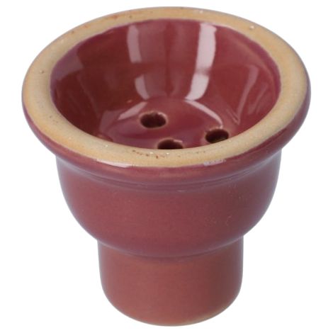 Narghilè per Shisha in ceramica grande rosso