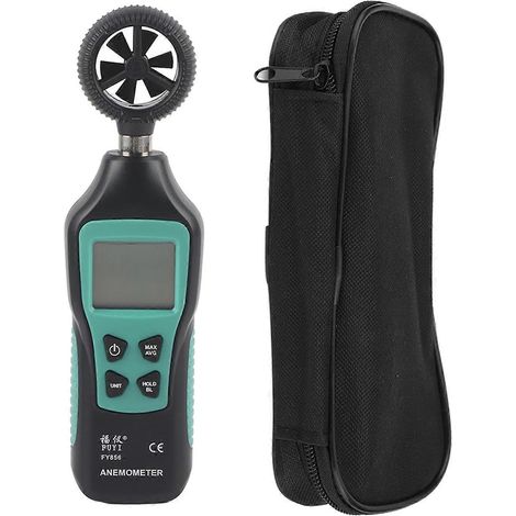 FY856 Handliches digitales Anemometer Windgeschwindigkeitsmesser Windmessgerät