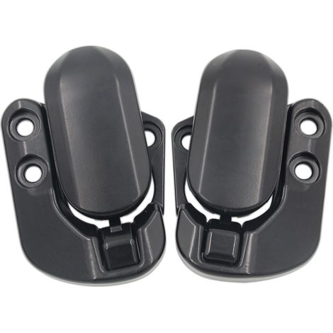 Roof latches for 1990–2003 Mazda Miata MX-5 soft-top convertibles (left and right sides). (1/4)