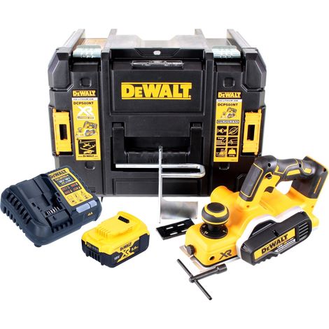 DeWalt DCP 580 P1 Pialletto a batteria 18V in valigetta TSTAK + 1x Batteria DCB 184 5,0 Ah + Caricabatterie DCB 115 (1/4)
