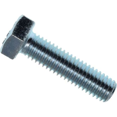 METALMATE High Tensile Set Screw Zp M8 x 30mm Box 50