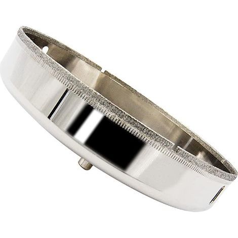 Scie cloche diamantée de 160 mm. foret pour verre. porcelaine. granit et marbre. accessoire pour perceuse électrique. foret pour céramique. diamètre de coupe (1/5)