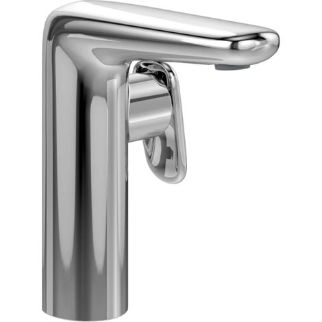Mitigeur lavabo VILLEROY ET BOCH Antao ouverture côté avec vidage Push Open Chrome (1/5)