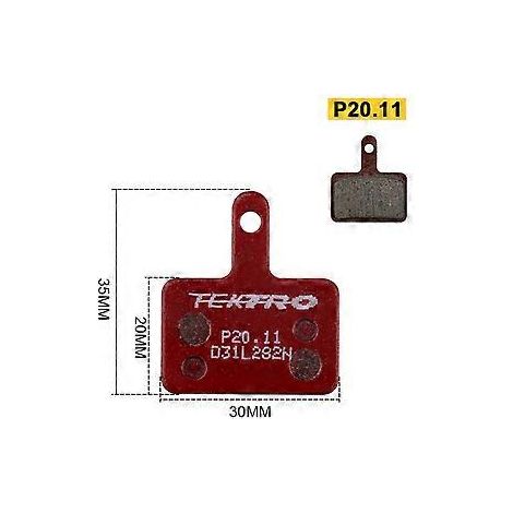 2 Paar P20.11 Bremsbeläge für hydraulische Fahrradbremsen, passend für M335 395