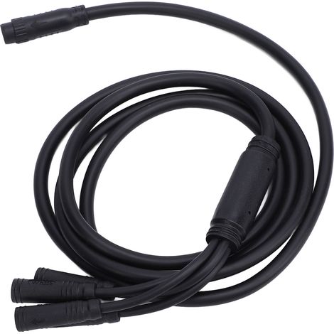 Câble de connexion pour vélo électrique, 1,5 m, résistant à l'eau, avec rallonge pour contrôleur, écran, accélérateur et phare (KT 1T4). (1/5)