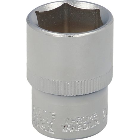 llave vaso 1/2 hexagonal 21 mm. perfil de 6 caras. acero cromo vanadio, aristas redondas (1/5)