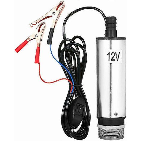 Tauchpumpe zum Pumpen von Wasser und Diesel, 51 mm, mit Siebfilter, benzingeeignet, 12 V DC. (1/5)