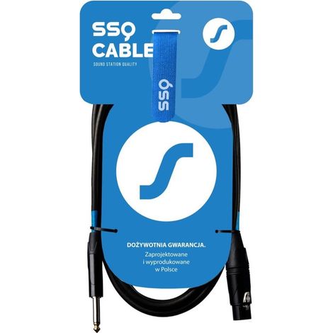 Câble SSQ XZJM1 - Jack mono - XLR femelle, 1 mètre (1/2)