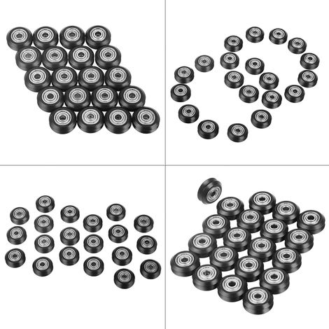 20 Stück V-förmige Rillenräder mit 5-mm-Loch und 625 Kugellager-Radzubehör für CNC-3D-Drucker (1/5)