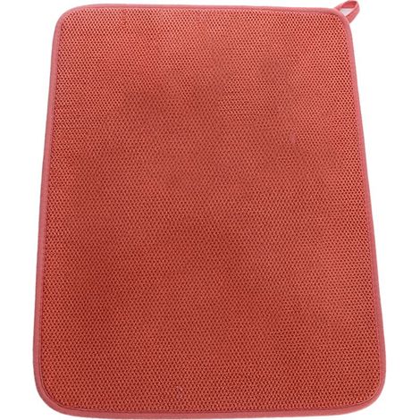 Tapis en fibres, tapis d'évier en fibres de haute qualité, 34 x 40 cm (1/5)