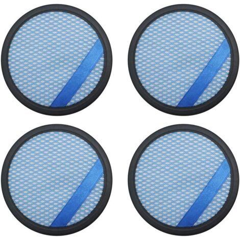 Lot de 4 filtres pour aspirateurs Philips FC6400 FC6402 FC6405 FC6408 FC6409 FC6166 - Accessoires lavables pour moteur avant (1/4)