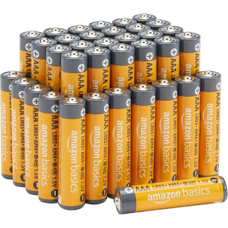 Lot de 36 piles alcalines AAA haute performance, 1,5 V, durée de conservation de 10 ans (1/5)