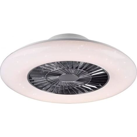 ventilatore da soffitto "visby" con led incluso ø60 cm, 40w