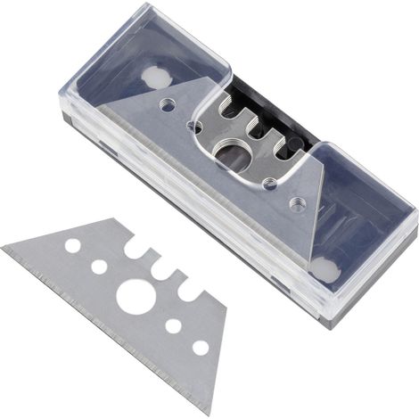 Wolfcraft - 5 Profi-Trapezklingen in Box 0,50x52mm - 4185000