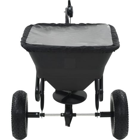 Distributeur de sel remorqué PVC et acier 125 x 74 x 79 cm 45 L (1/5)