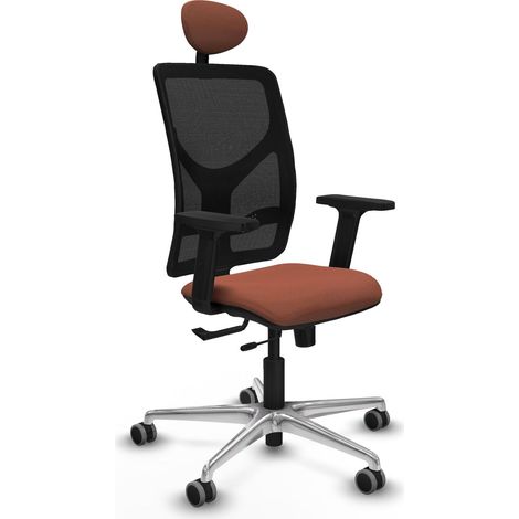 Chaise de bureau piqueras y crespo Motilla noir mousse 25 kg m3 (1/2)