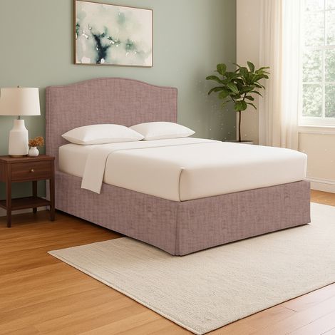 Cama Individual Batley, Desenfundable, Hecho en Italia, Rosa Antiguo (1/5)