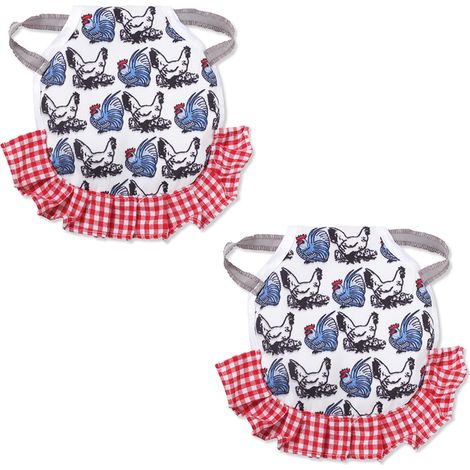 Selles pour poules, tablier de protection pour ailes arrière de volaille, style 4 (1/5)