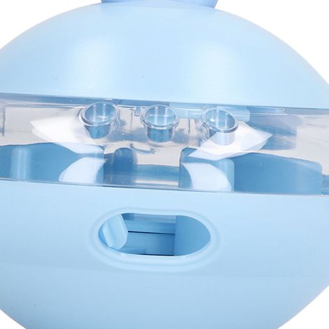 Distributeur de friandises pour chien, jouet puzzle amusant et réglable, sûr et stimulant pour animaux de compagnie, bleu (1/5)