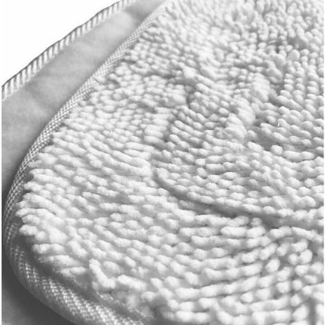 3pcs Bonnettes Microfibre – Pour Balai Vapeur Vileda – Haute Absorption – Pour Sol Intérieur et Cuisine – Blanc (1/4)