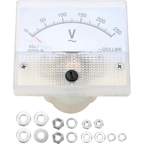 85L1 AC 0250V Hochpräzises Zeigervoltmeter, Spannungsmessgerät zur Montage