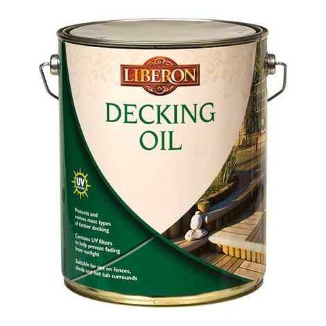 Liberon Superior Decking Oil - Medium Oak - 5 Litre