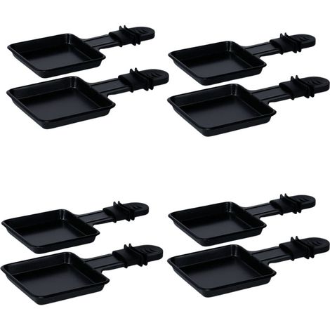 Ensemble de 8 poêlons à raclette Rotel Swiss Tradition (1/4)