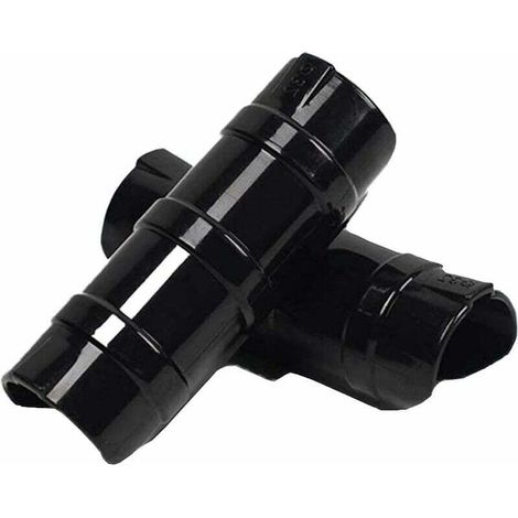 24 Stück Schlauchschellen aus PC-Material für Gewächshausrahmen, Schlauchschellen für Folien, geeignet für Gewächshausbannerrahmen und Unterstände, schwarz, 19 mm (1/4)