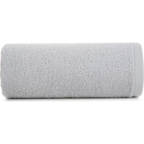Glattes Handtuch 2 50x100 silber 35 500g/m2