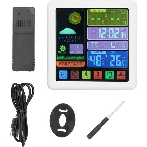 météo sans fil thermomètre et hygromètre numériques avec (1/5)