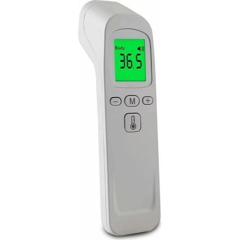 Thermometre medical Frontal Infrarouge médicale Thermometre sans Contact pour personne (Adulte Enfant bébé) et surface d'objet (1/4)