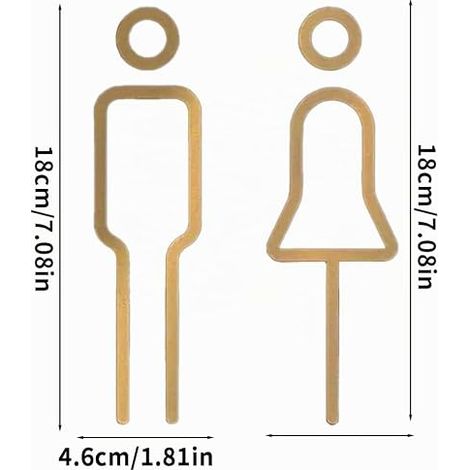 Switchable Acrylic Door Panel, Please Knock + Do Not Disturb, Switchable, Size 17.8 x 5 cm (Silver) (1/4)
