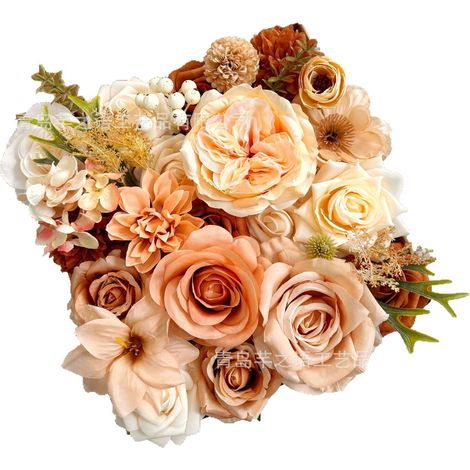 Fleur artificielle-Soie artificielle-Décoration DIY-Modèle H113-Boîte cadeau (1/5)