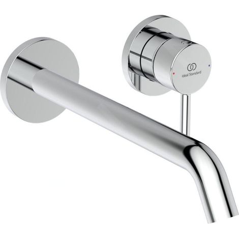 Ideal Standard Ceraline Nuovo - Mitigeur de lavabo encastrable, installation à 2 trous, chrome BD848AA