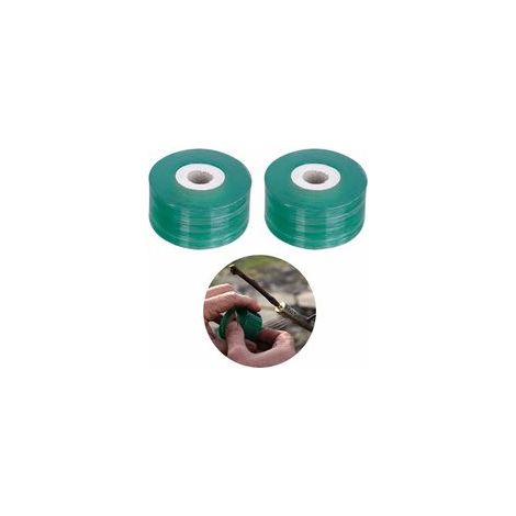 Ruban Greffage Transparent, Greffage Ruban, Ruban de Pépinière, Ruban à Greffer, Convient aux Plantes, Arbres Fruitiers 2 Pièces, 2cm (1/5)