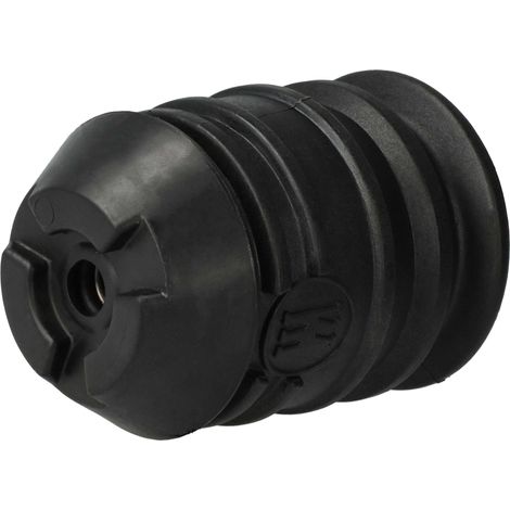 vhbw SDS Plus (TE-C) Chuck Replacement for Hilti 284095, 2052753, TE-C WZA for Wireless Screwdriver, Drilling Machine - 1 cm Internal Diameter, Black