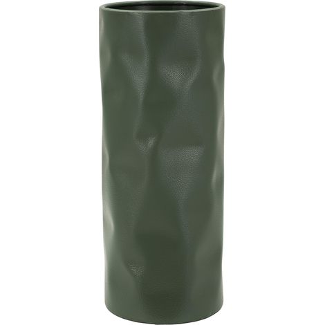 Vase Fasani, Finition Effet Matériau, Vert, (1/5)