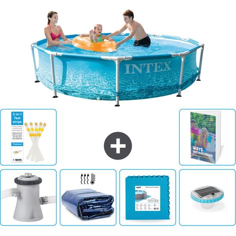 Frame Pool Rund - 305x76 cm - 7-teilig S326