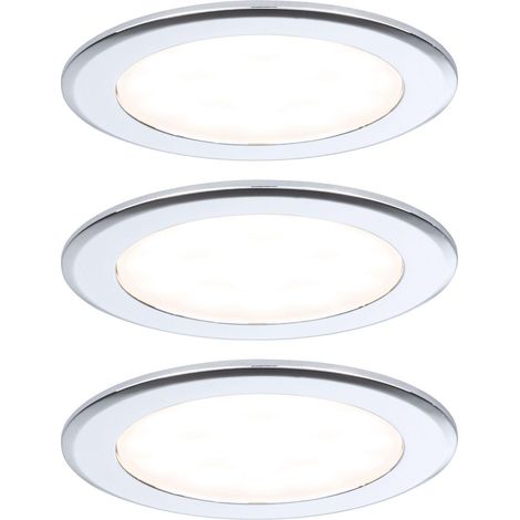 Paulmann LED-Einbaustrahler Chrom 65 mm