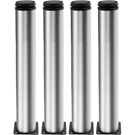 Quatre pieds réglables, hauteur 350 mm, pieds de meuble épaissis, plage de réglage de la hauteur 0-15 mm, équipés de vis en acier inoxydable. (1/5)